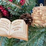 book ornaments